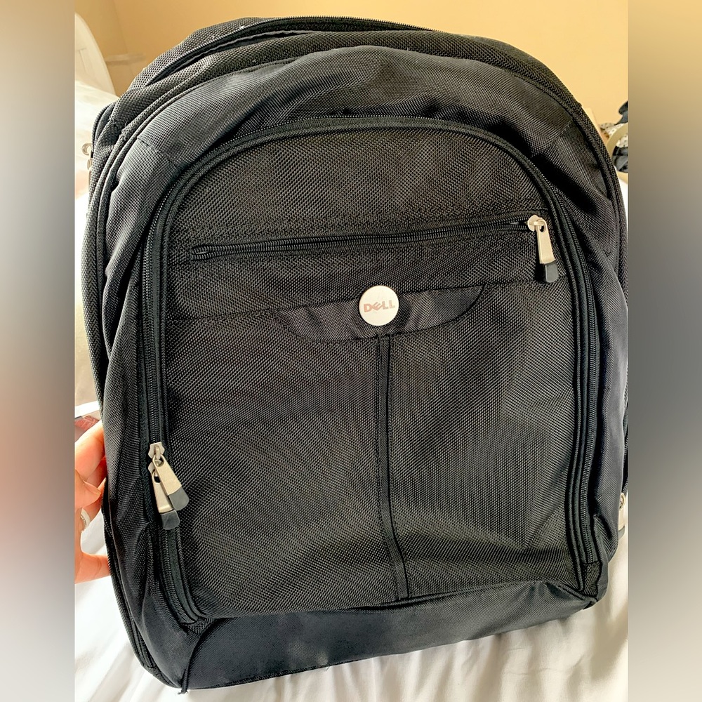 Dell book/laptop bag pack, black